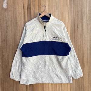 Vintage Sun Body  Fleece Half  Zipper Sweater Jacket