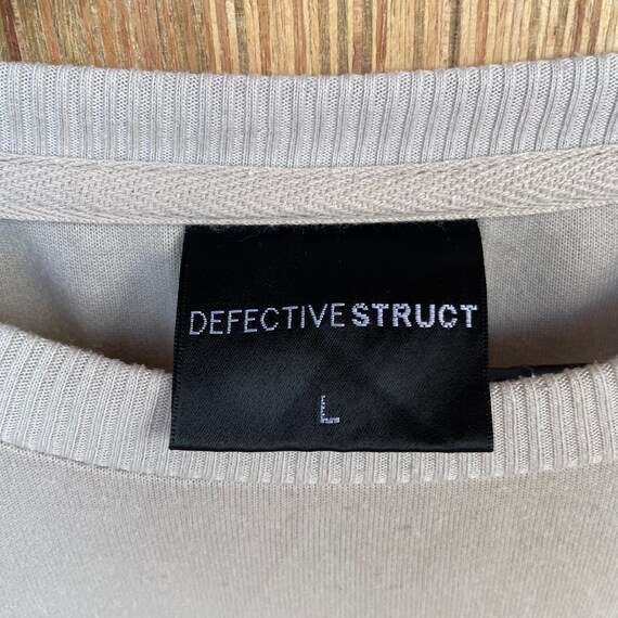 Defective Struct Sweatshirt Zipper Design Spellou… - image 5