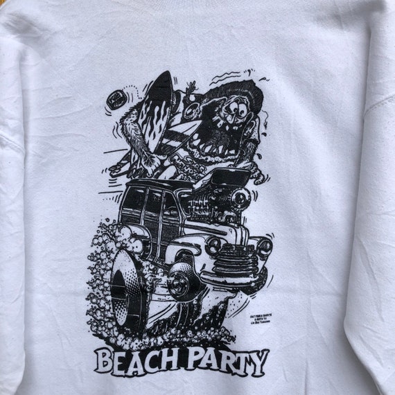 Vintage Rat Fink Ed Big Daddy Roth Sweatshirt Crewneck Jumper