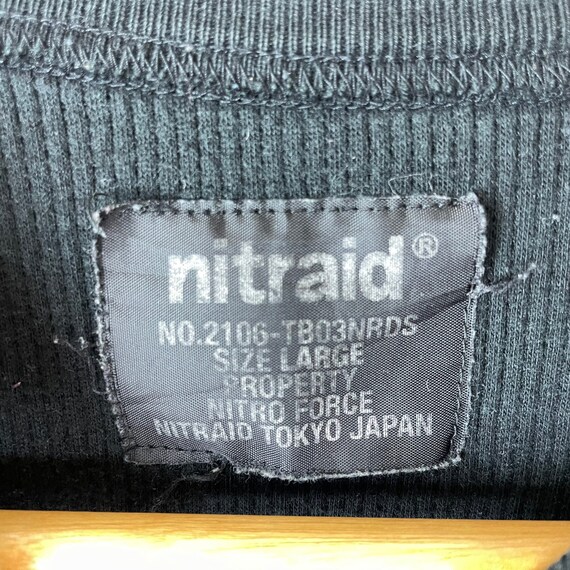 Rare Nitraid Tokyo Japan Streetwear Sweatshirt Crewneck Jumper Pullover View 3