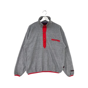 Vintage Willpips Half Button Fleece Sweater Pullover