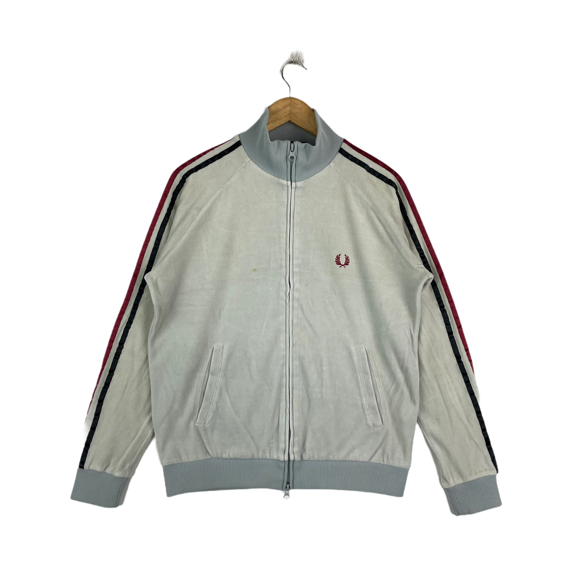 Fred Perry Fleece Sweater Embroidery 