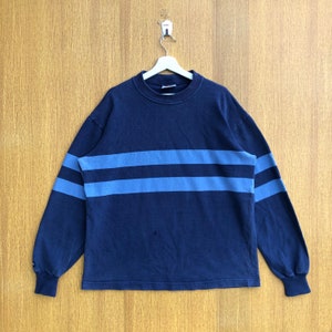 Vintage Barbarian Rugby Plain Sweatshirt Jumper Pullover Sweater