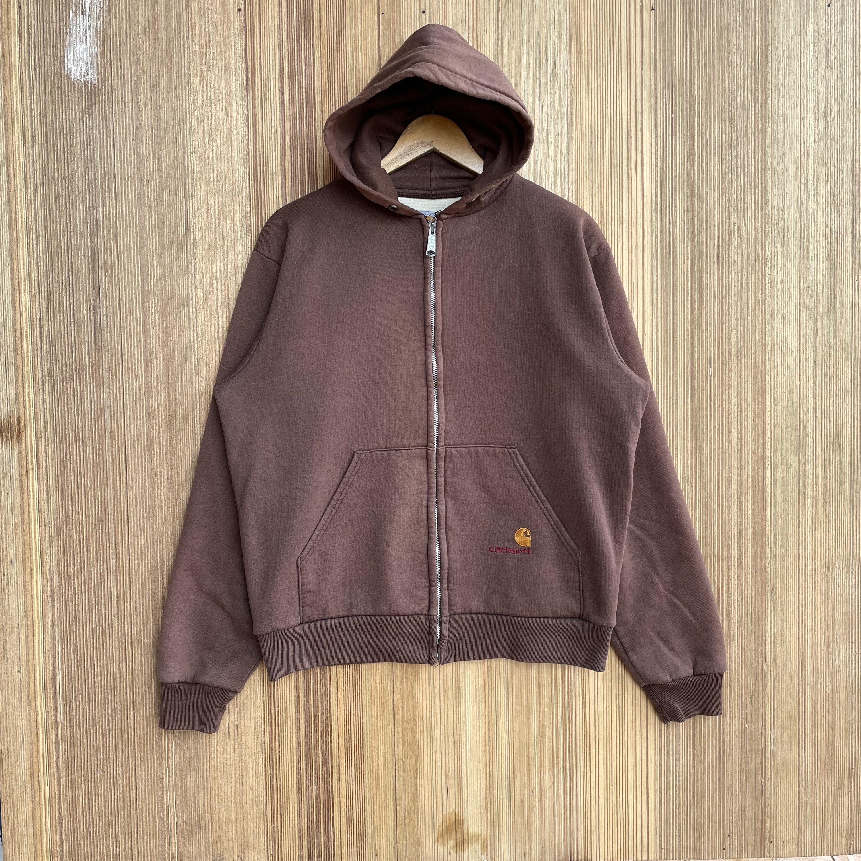 hoodie zippé carhartt