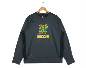 Nike WL Soccer Sweatshirt Green Color Crewneck Jumper Pullover