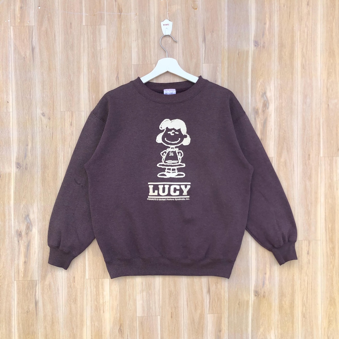 vintage peanuts LUCY ルーシー　ヴィンテージ　スウェット Vintage Peanuts Lucy Crewneck Sweatshirt - Etsy