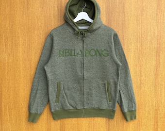 Billabong Hoodie Full Zipper Sweatshirt Pullover Jumper Sweater