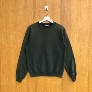 Champion Sweatshirt Embroidery Small Logo Spellout Jumper Pullover