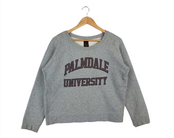 Vintage Palmdale University tröja med rund halsringning