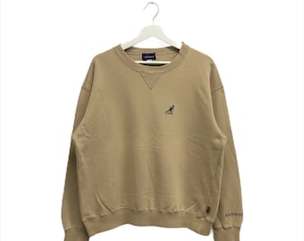 Vintage Kangol Embroidery Small Logo Sweatshirt