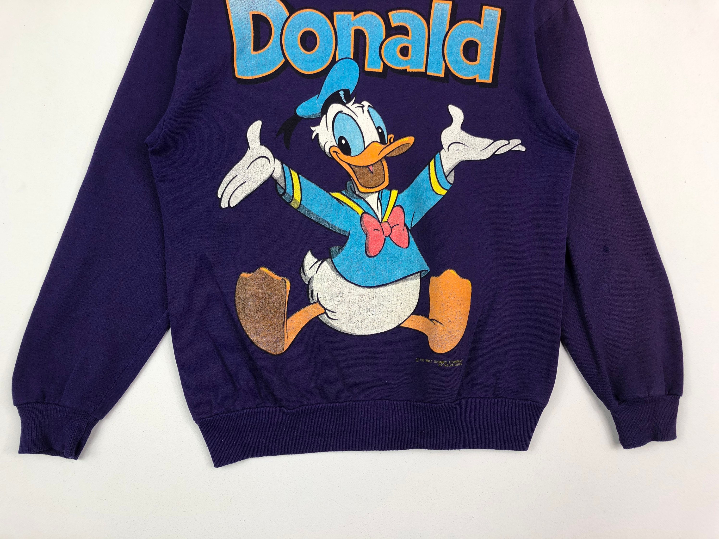 Vintage Donald Ducks Sweatshirt Full Print Crewneck Jumper - Etsy