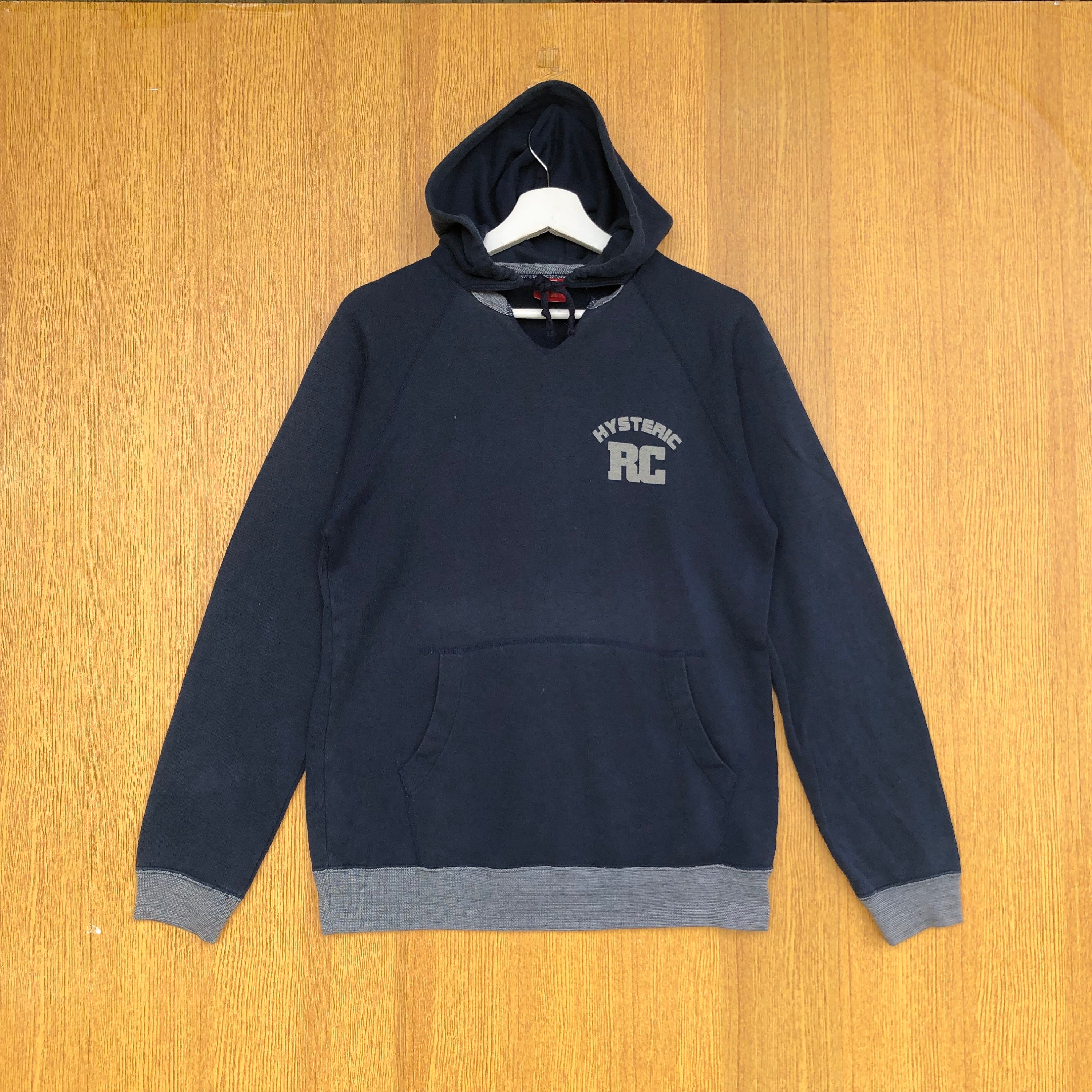 Vintage Hysteric Glamour Hoodie Sweatshirt Big Logo Spellout