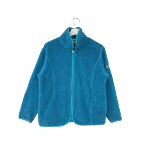 Vintage United Colors Of Benetton knoopfleece fleece vest met volledige ritssluiting en fleece