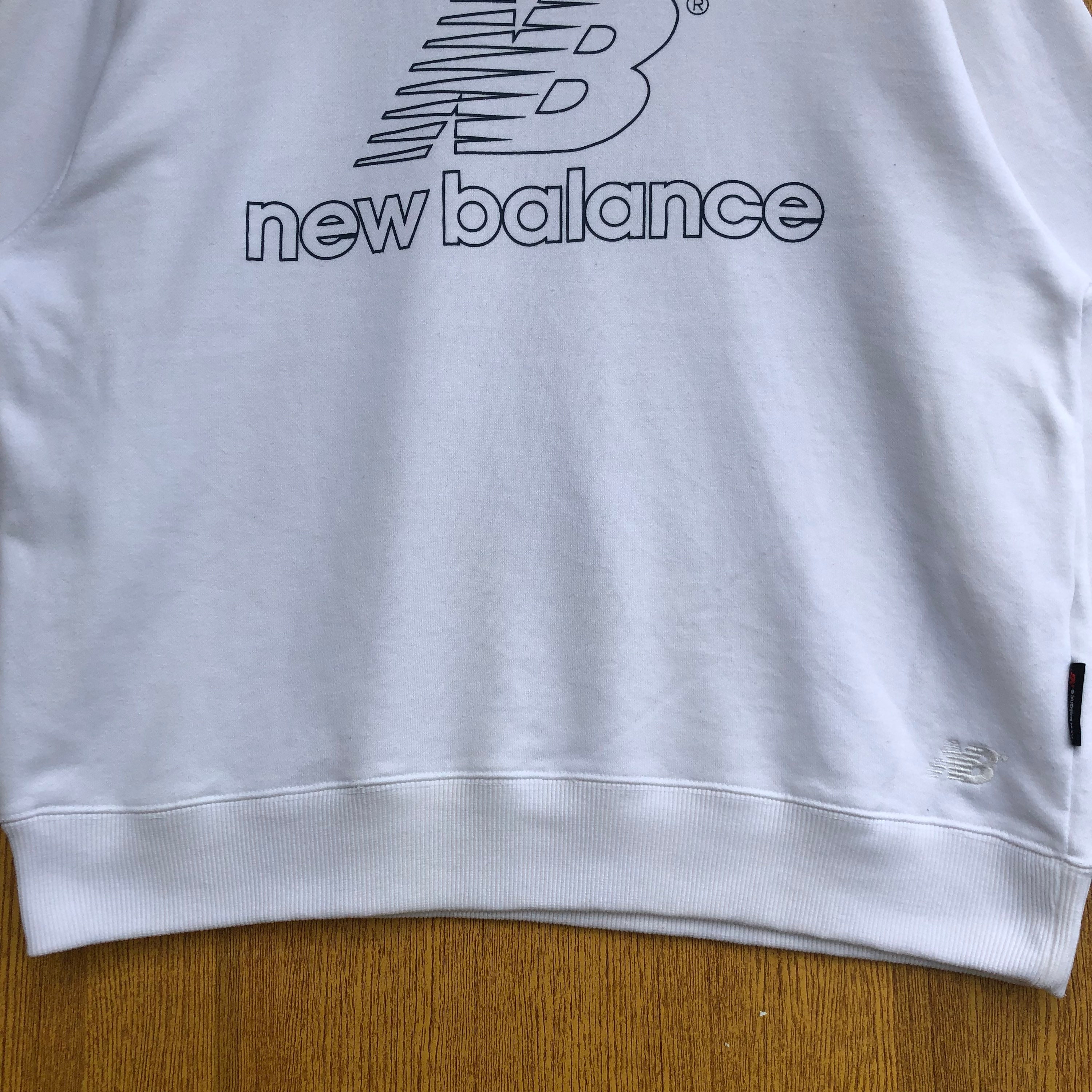 トップス 80s New Balance Vtg Logo Sweatshirt Used Vintage New Balance Sweatshirt New Balance Big Logo