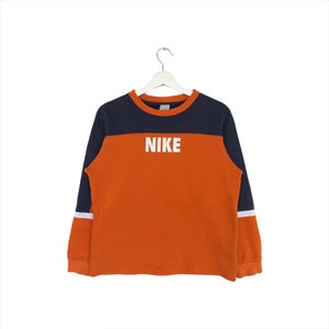 Vintage Nike Swoosh Sweatshirt Embroidery Nike swoosh Crewneck Jumper Pullover