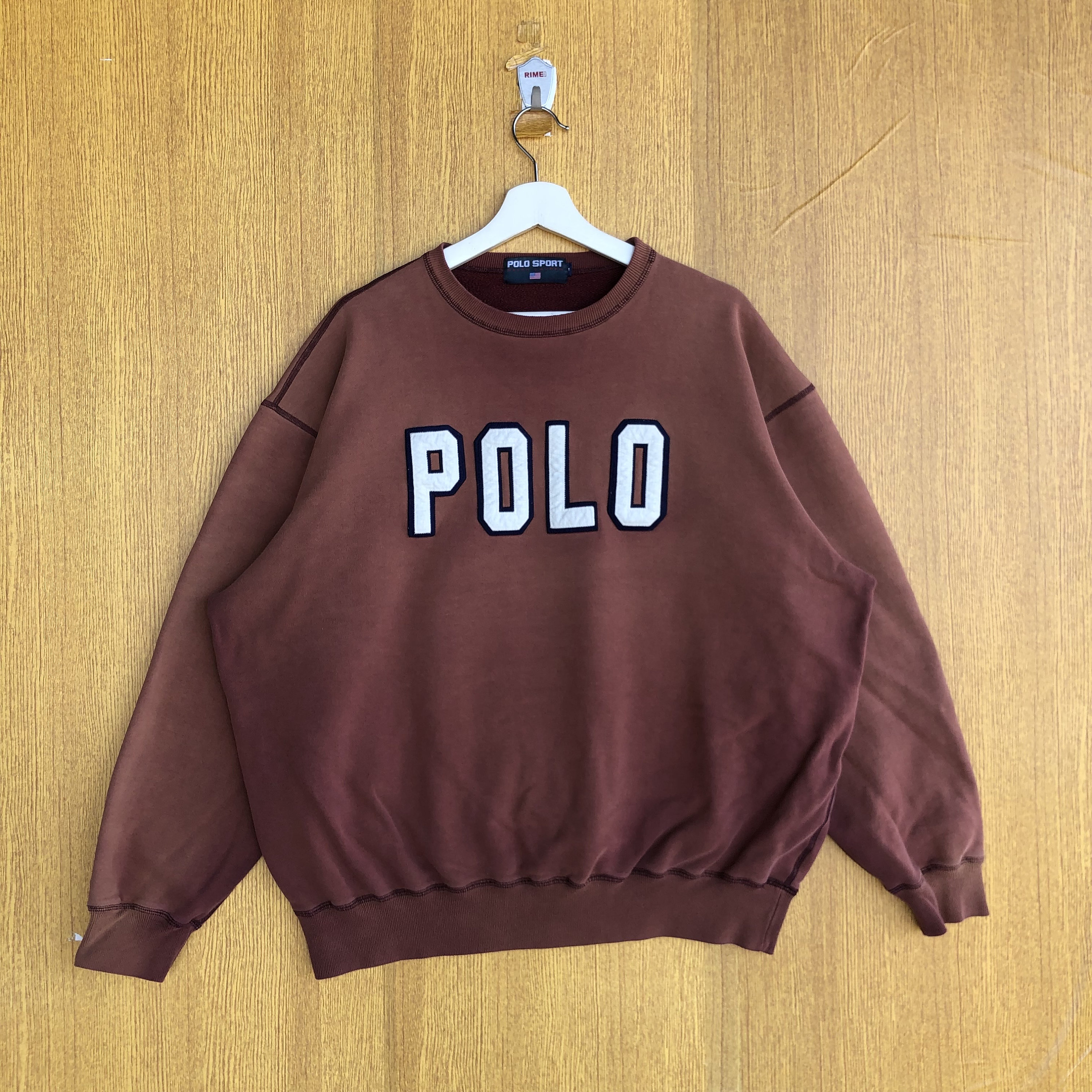 Buy Vintage Polo by Ralph Lauren Sweatshirt Faded Color 