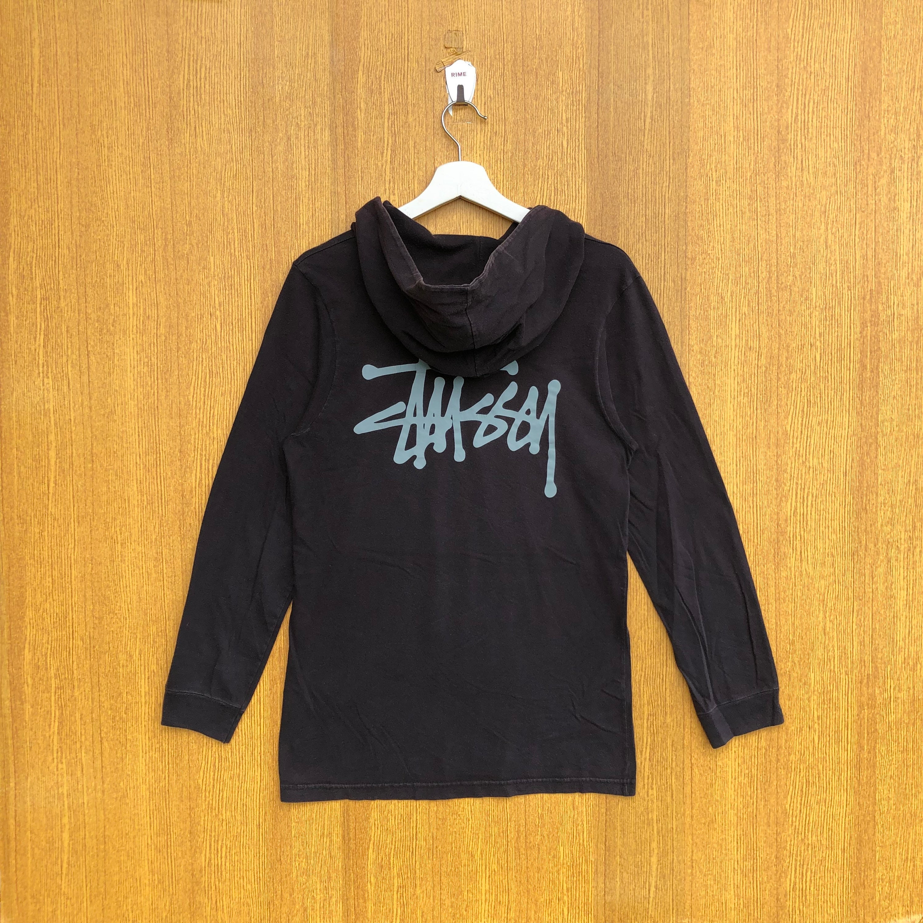 Stüssy Vintage Stussy N.Y.L.T.L.A Monogram Logo Hoodie, ninehundredninetyone