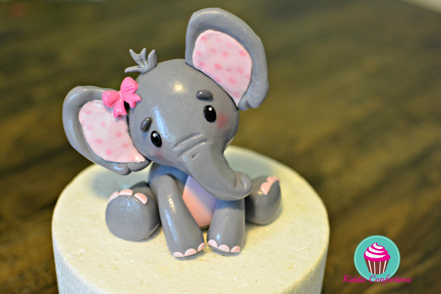 Elephant Cake Topper Etsy