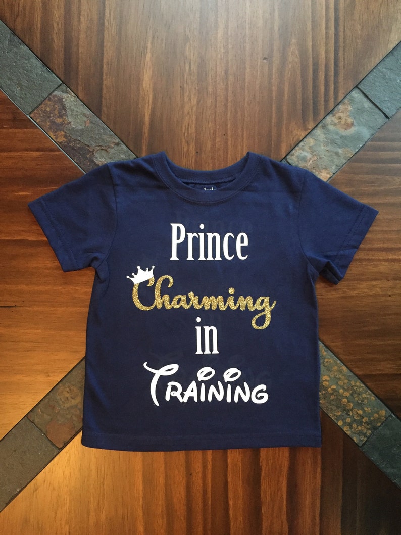 Prince Charming In Training Kids TShirt Etsy
