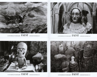 Faust 1994 Jan Svankmajer U.S. Silver Gelatin Single-Weight Photo Set of 5