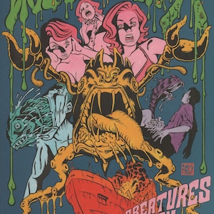 Creatures from the Abyss 1999 Japanese B5 Chirashi Flyer