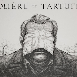 Moliere Le Tartuffe 1988 Polish A1 Poster