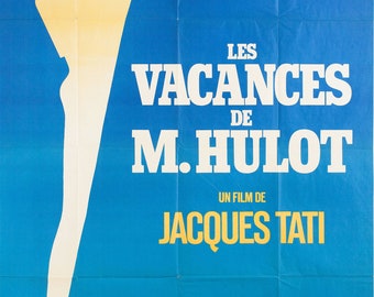 MON ONCLE JACQUES TATI A3 A2 FRENCH FILM POSTER REPRINT