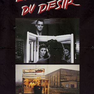 Cartel de Las Alas del Deseo 1988 Pantalón Francés