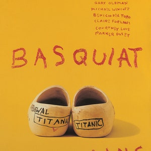 Basquiat 1996 USA-poster i ett ark