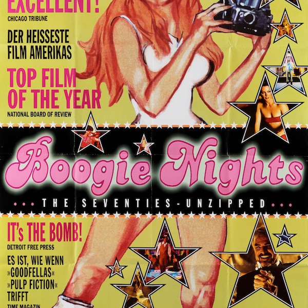 Boogie Nights 1997 German A0 Poster