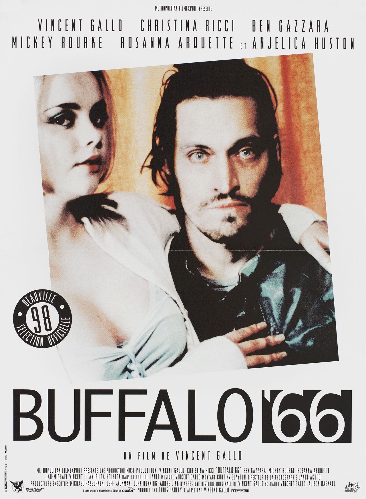 Buffalo '66 1998 French Petite Poster