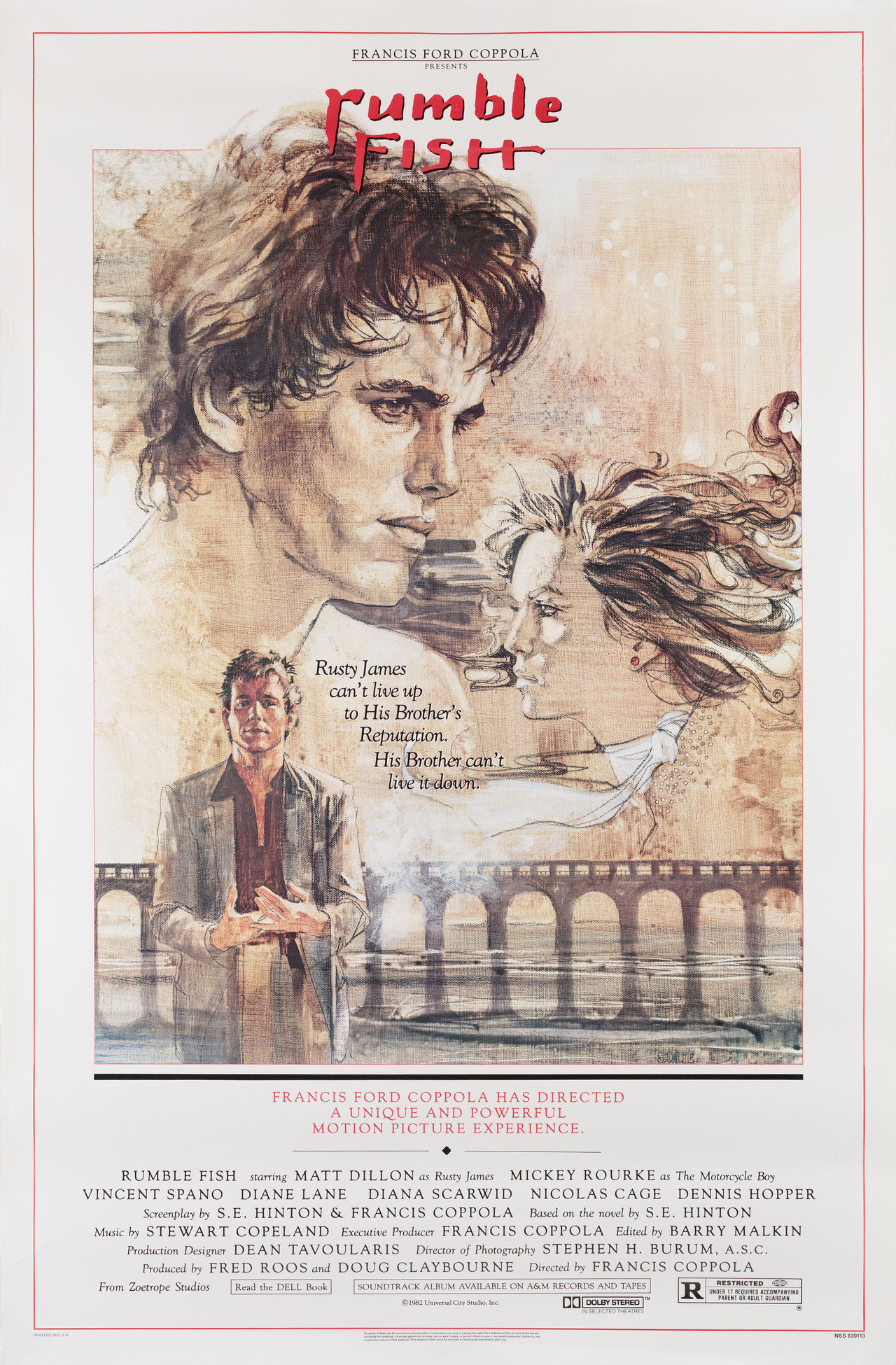 ランブルフィッシュ　ポスター Rumble fish poster - Etsy 日本
