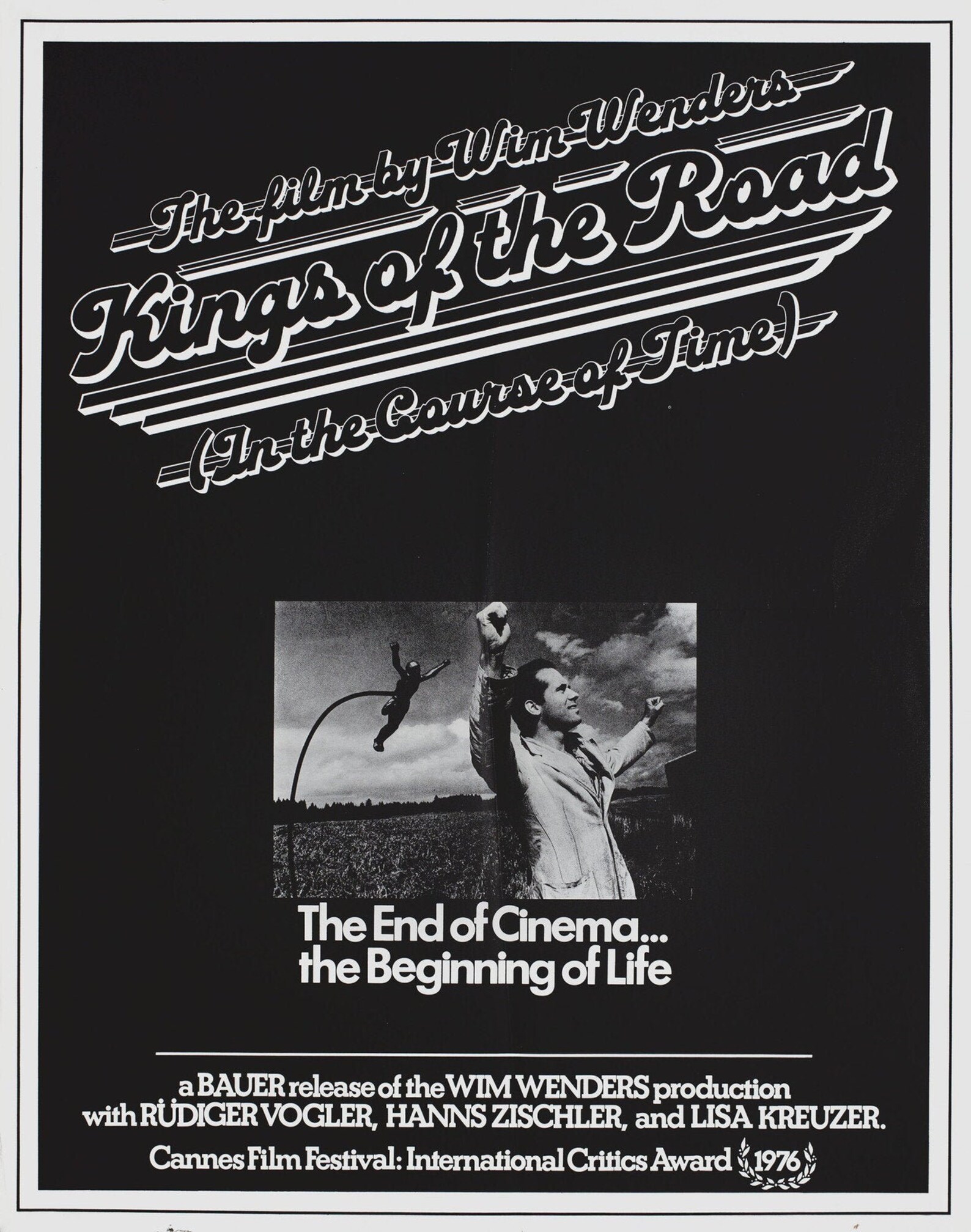 Kings of the Road 1976 U.S. Poster Etsy