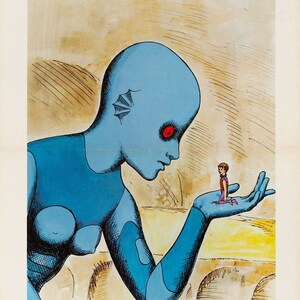 Fantastic Planet 1974 Italian Locandina Poster