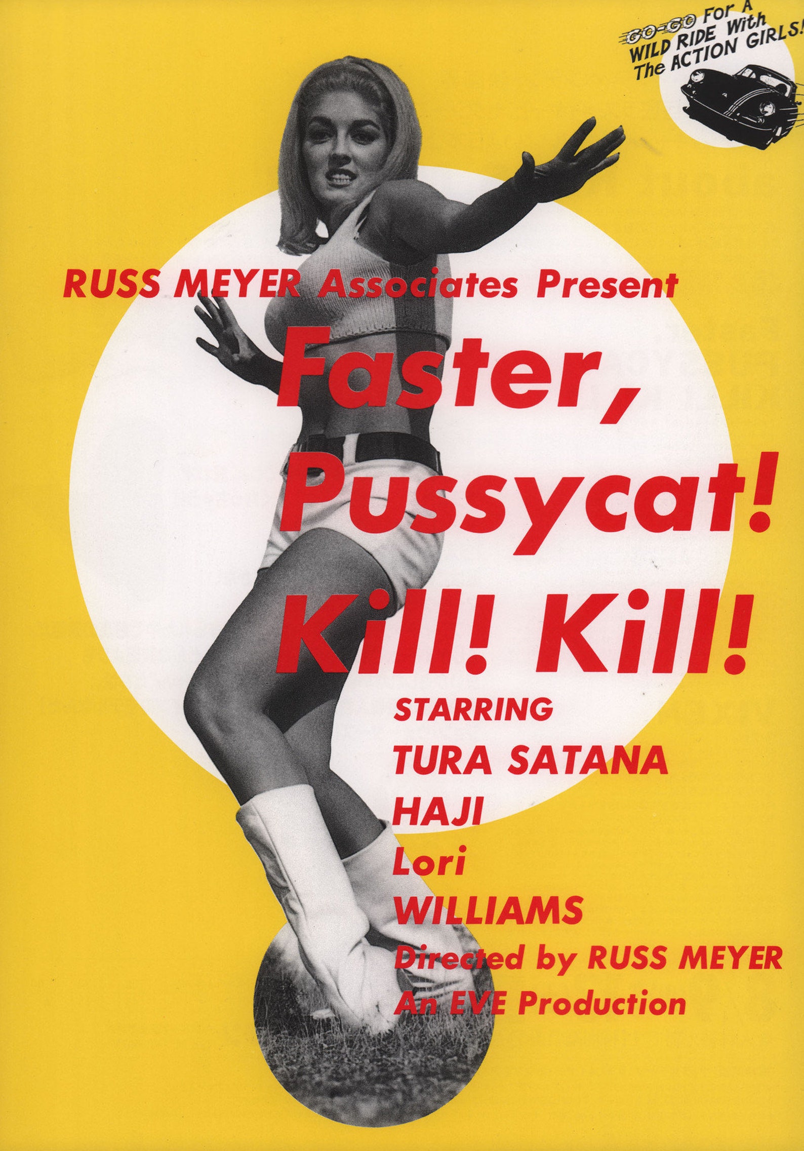 Faster Pussycat Kill Kill 1994 Japanese B5 Chirashi Flyer Etsy 