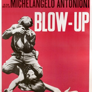 Blow-Up R1970s Vintage Italian Due Fogli Poster