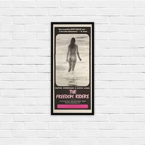 The Freedom Riders 1972 Original Australian Surfing Movie Poster