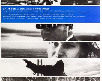 La Jetée 1999 Original Japanese Movie Poster Chris Marker - Etsy