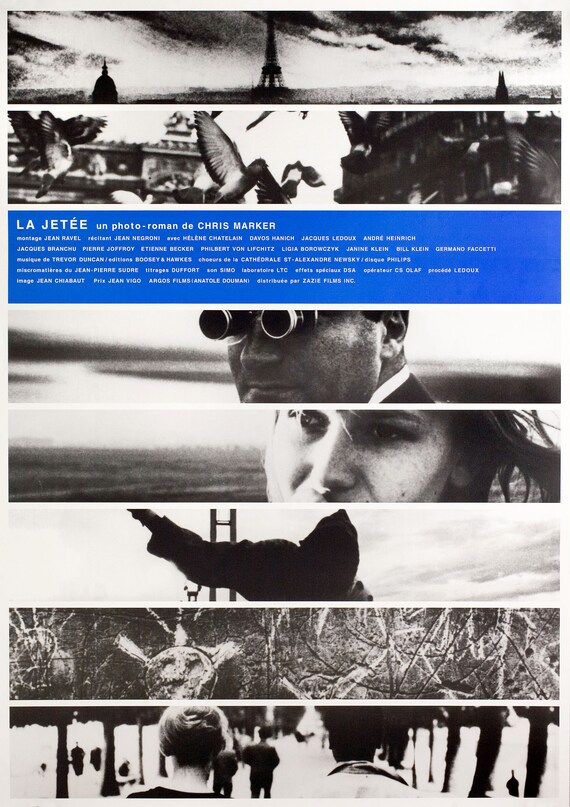 新品】ラ・ジュテ ポスター B1 クリス・マルケル フランス映画 Poster