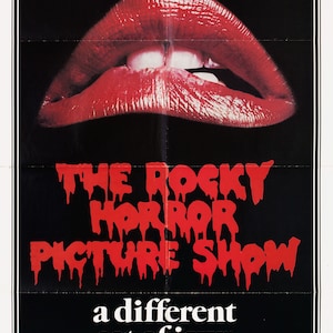 Rocky Horror Picture Show 1975 Póster de película original estadounidense