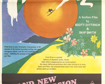 Fluid Drive R1976 Vintage Australian Daybill Poster