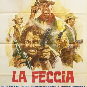 The Revengers 1972 Italian Due Fogli Poster