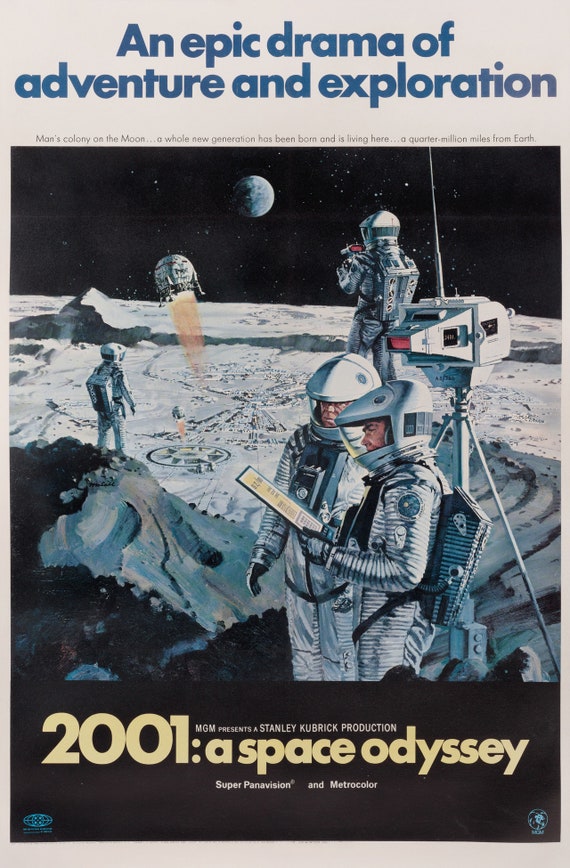 2001年宇宙の旅 1968年 米国版ワンシートポスター - Etsy 日本