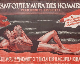 From Here to Eternity 1953 French Mini PosterFrom Here to Eternity 1953 French Mini Poster