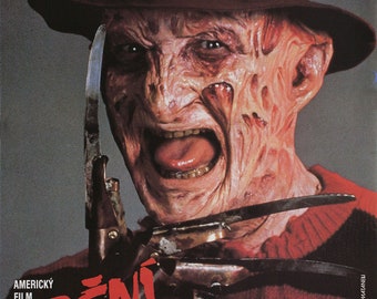 A Nightmare on Elm Street 1984 Czech A3 Poster