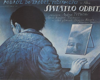 Reflected Light 1989 Polish B2 Poster