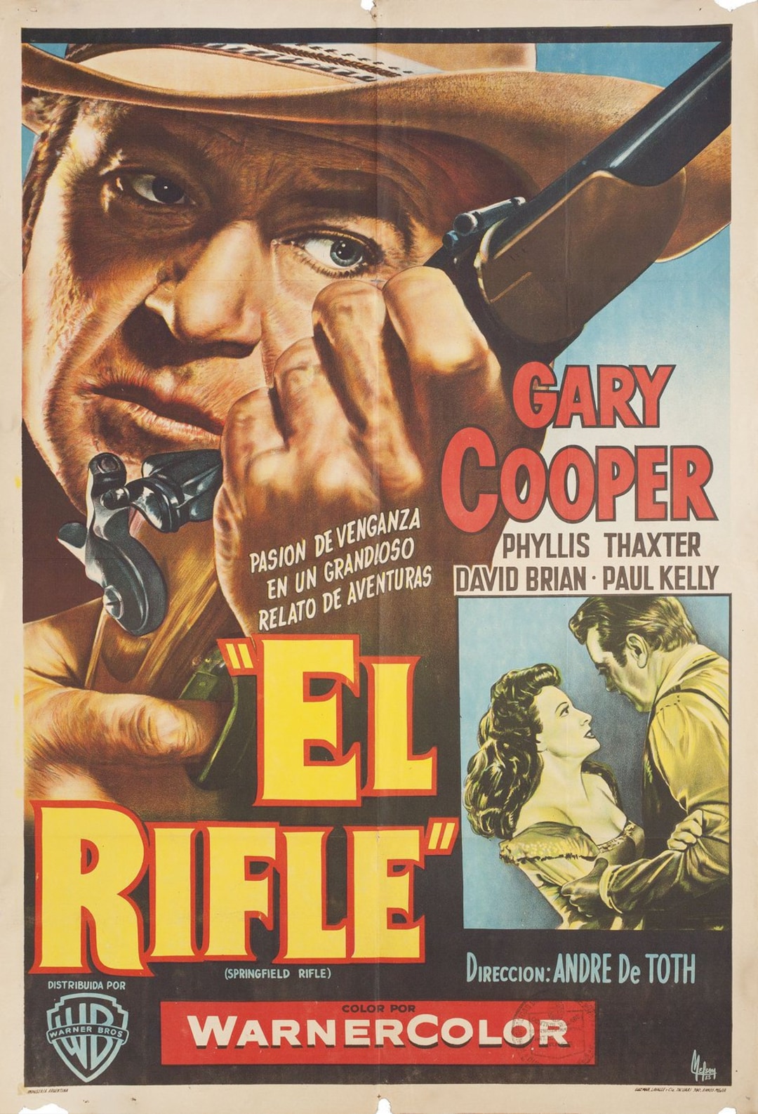 Springfield Rifle 1955 Argentine Poster - Etsy