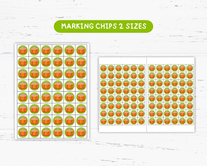 Trick or Treat Bingo Cards Printable, Halloween Bingo Game, Halloween