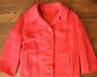 50s 60s Leeds Nubby Coat 