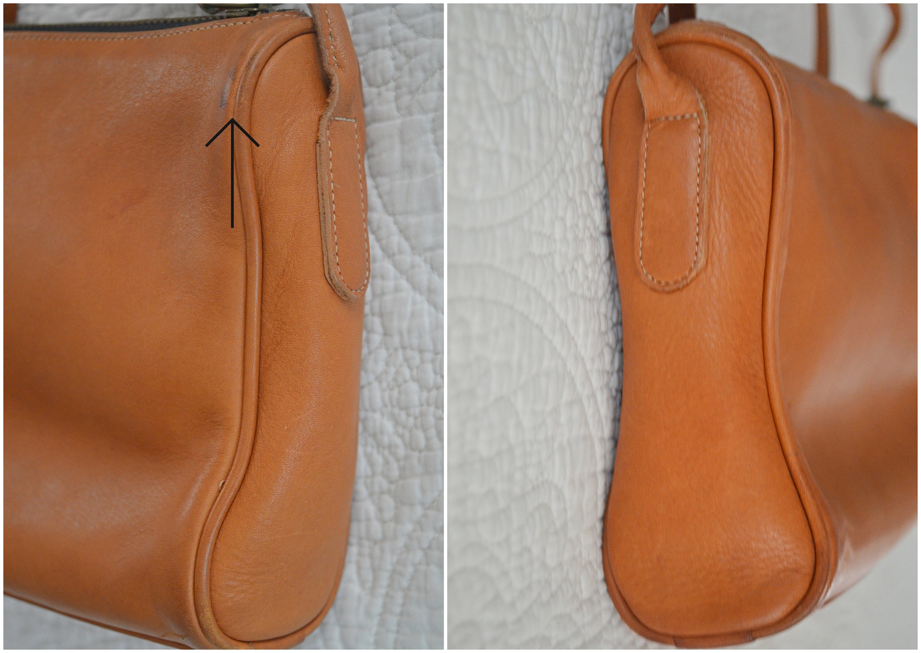 Vintage Coach Slim Zip Brown Leather Crossbody Bag / 80s 90s Vintage Coach Slim Zip Brown Leather Crossbody Bag / 80s 90s